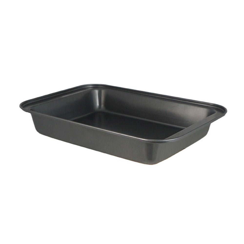 3PK Topchef Non-Stick Roasting Pan Small 31x22cm - Black