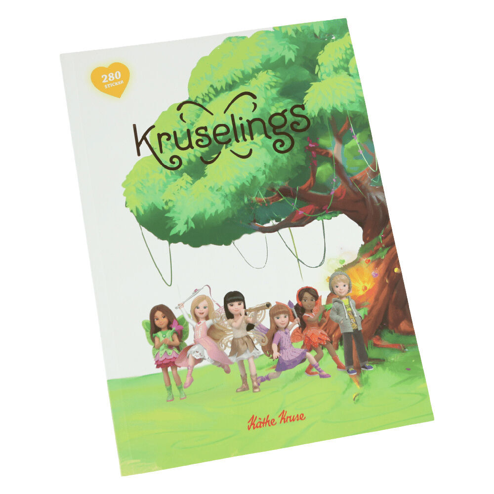 2PK Kruselings Kids Storytelling Learning Sticker Activity Book 30cm 4y+