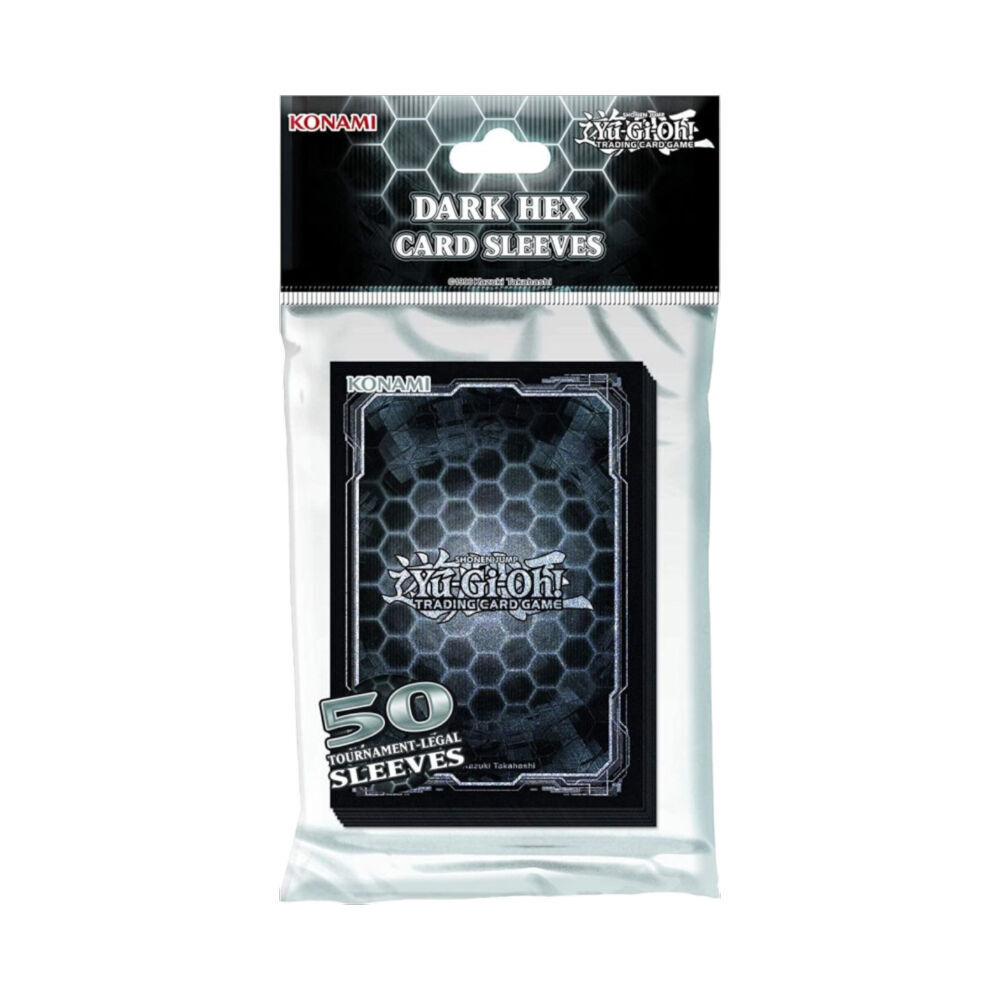 2x 50pc Yu-Gi-Oh Dark Hex TCG/CCG Card Sleeves Set