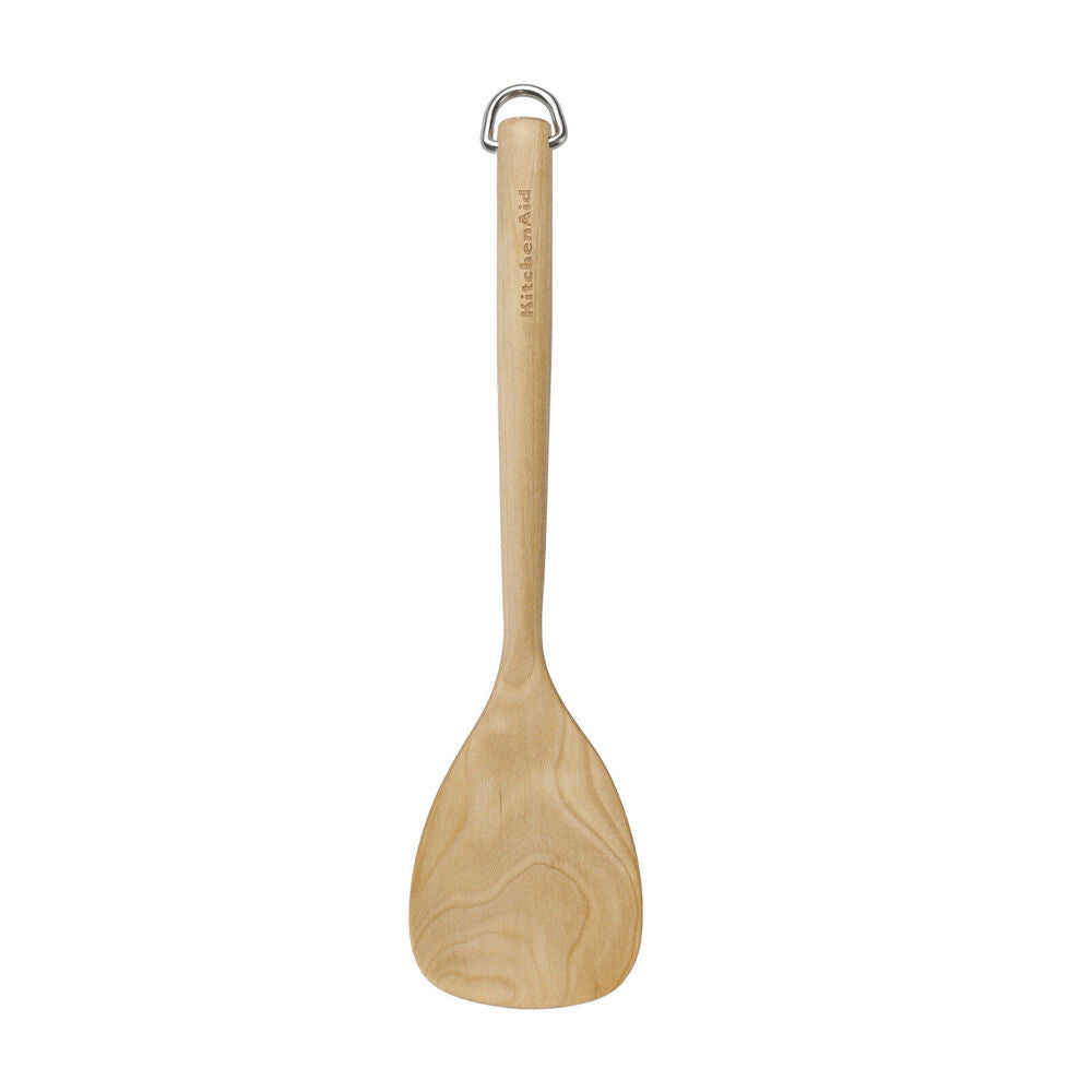 2PK KitchenAid Birchwood Short Turner Wooden Cooking/Kitchen Utensil w/Hanging Loop