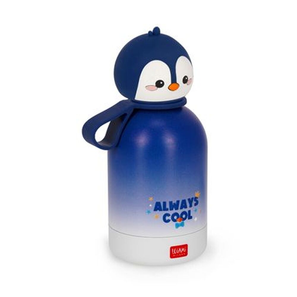 Legami BFF Kids Bottle Penguin Theme Vacuum Flask 12Hr Hot 24Hr Cold 310ml