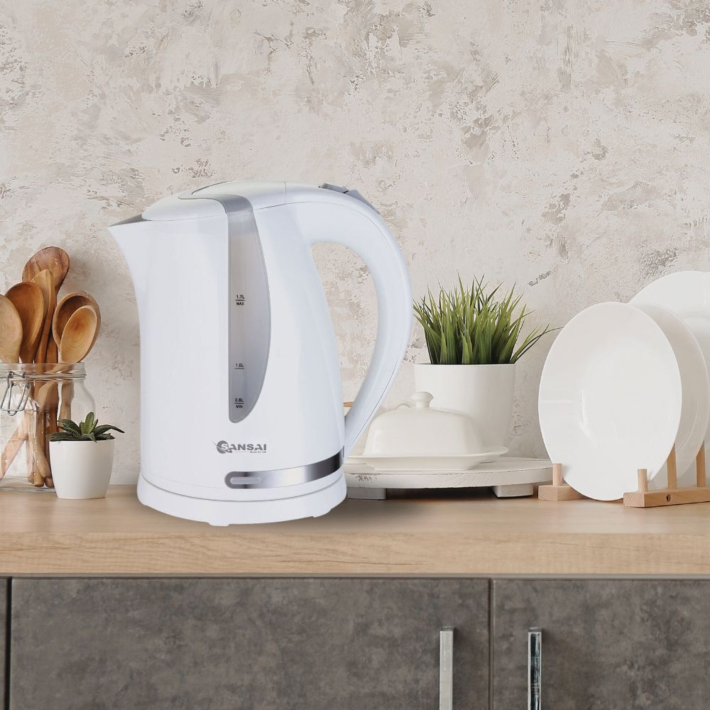Sansai Cordless Kettle 1.7L White
