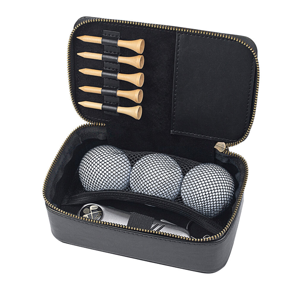 9pc NF Living Karson Golf Gift Set 15x10 Complete Accessory Stainless Steel