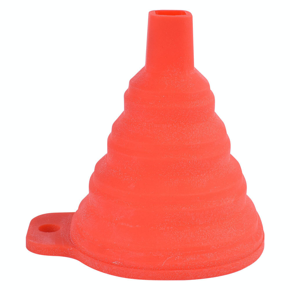 4PK Cook Easy Collapsible Compact Silicone Food Safe Funnel