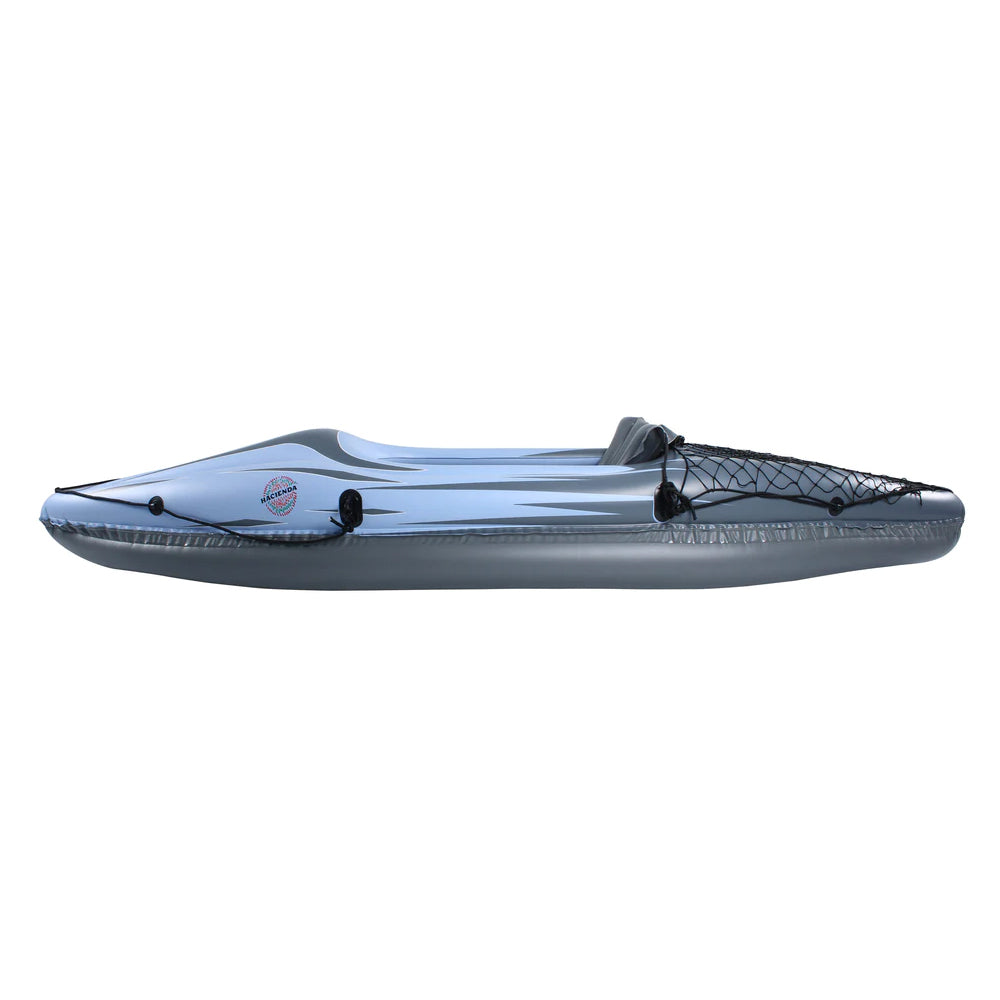 Inflatable Kayak 274cm Single Seat – Hacienda Blow Up Kayak w/ Oar & Pump