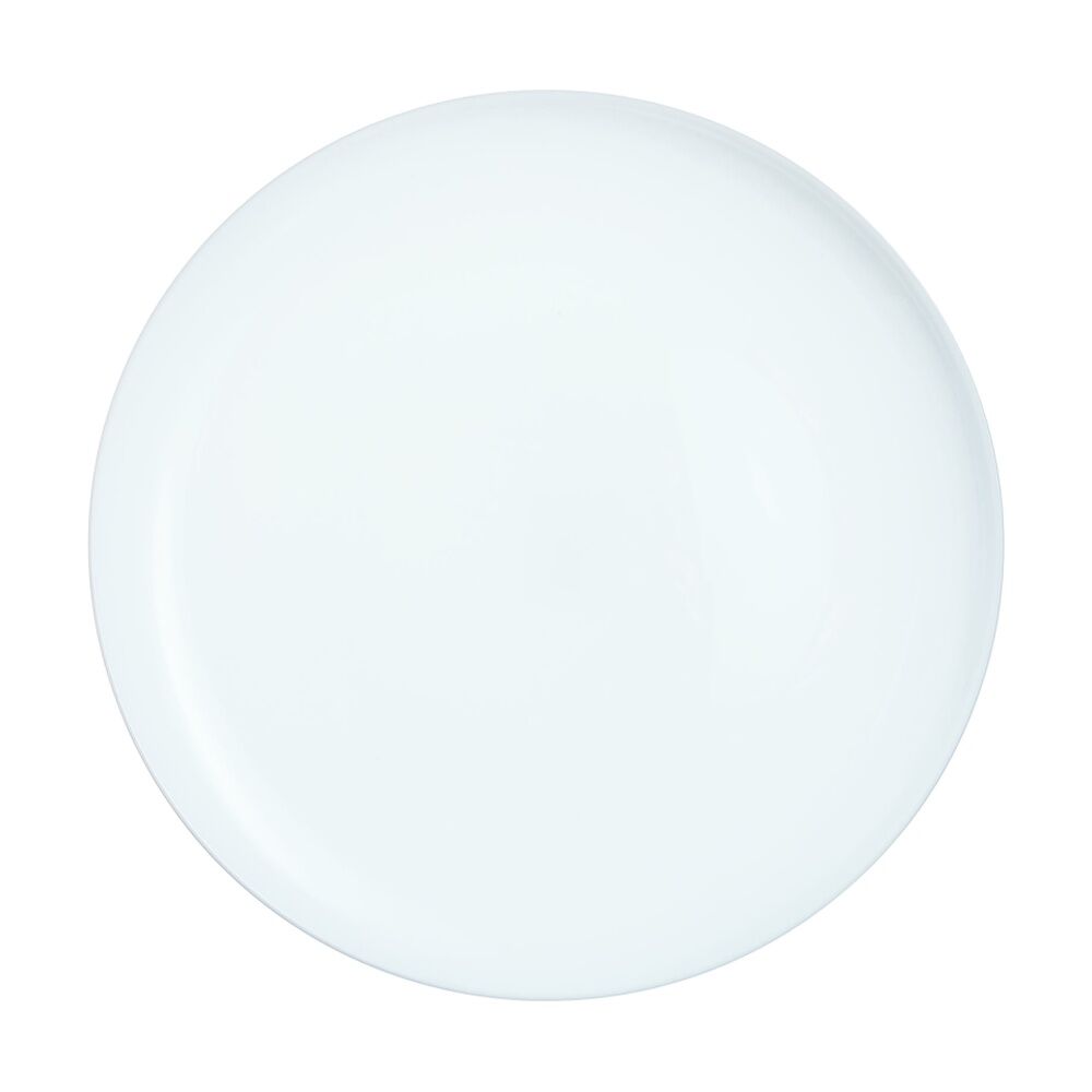 2PK Luminarc Diwali Pizza/Serving Platter 32cm Serveware Opal Glass White