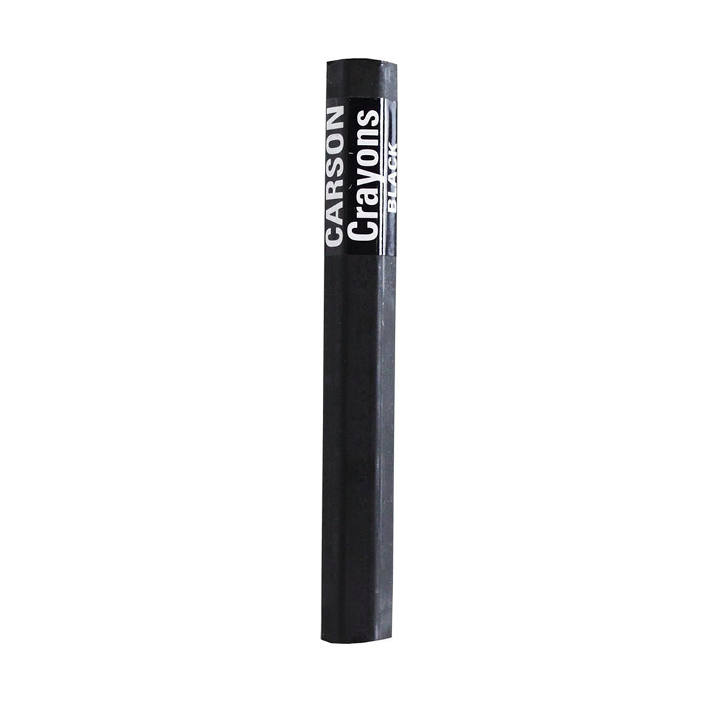 12PK Carson No.3 Lumber/Concrete/Rubber/Paper Builders Crayons Black