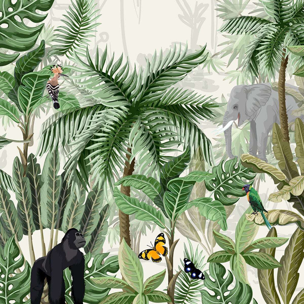 120pc Paper+Design Luncheon 3-Ply Napkin 33x33cm - Rainforest