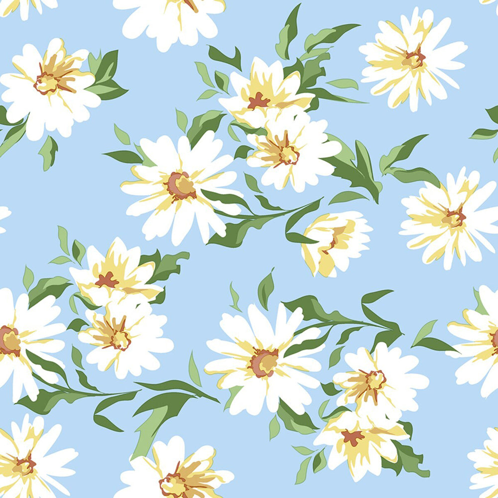 120pc Paper+Design Luncheon 3-Ply Napkin 33x33cm - Daisies