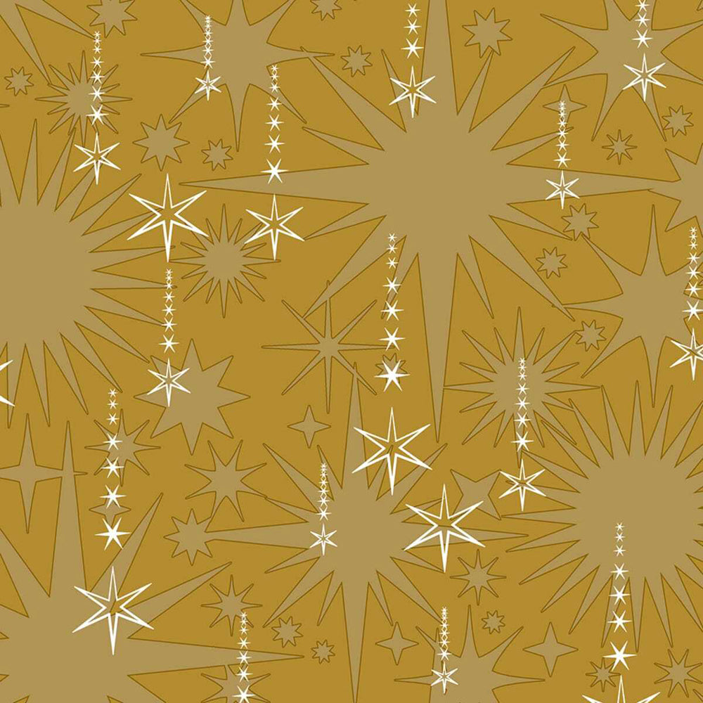 120pc Paper+Design Luncheon 3-Ply Napkin 33x33cm - Sprinkle Rain Gold