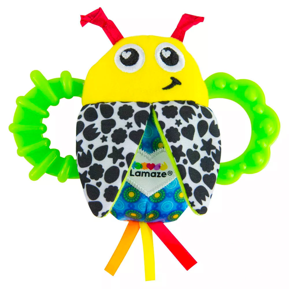 Lamaze Bitty Bite Bug Rattle Kids/Toddler/Baby Toy 0m+