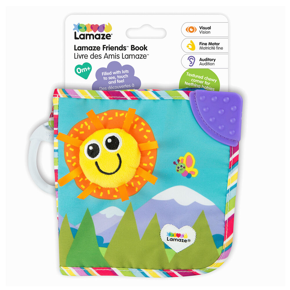 Lamaze Friends - Soft Book Baby Toy 0M+