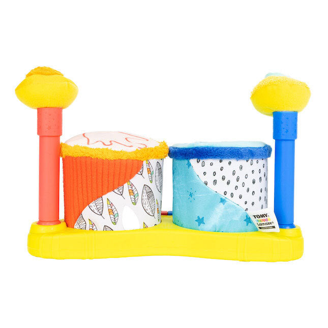 Lamaze Squeeze Beats First Drum Set Kids Toy 12m+