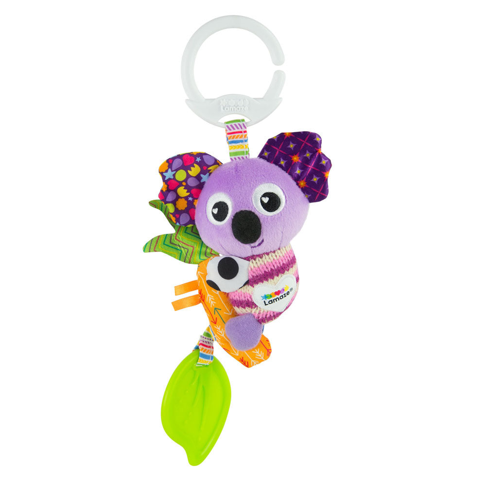 2PK Lamaze Walla Walla Koala Mini Clip & Go Plush Toy 0M+