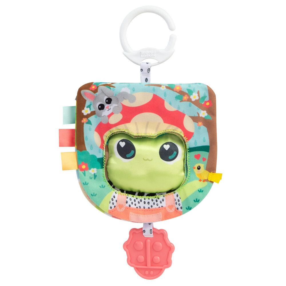 2PK Lamaze Finlee Frog Look Book Newborn/Baby Sensory Soft Toy 6m+