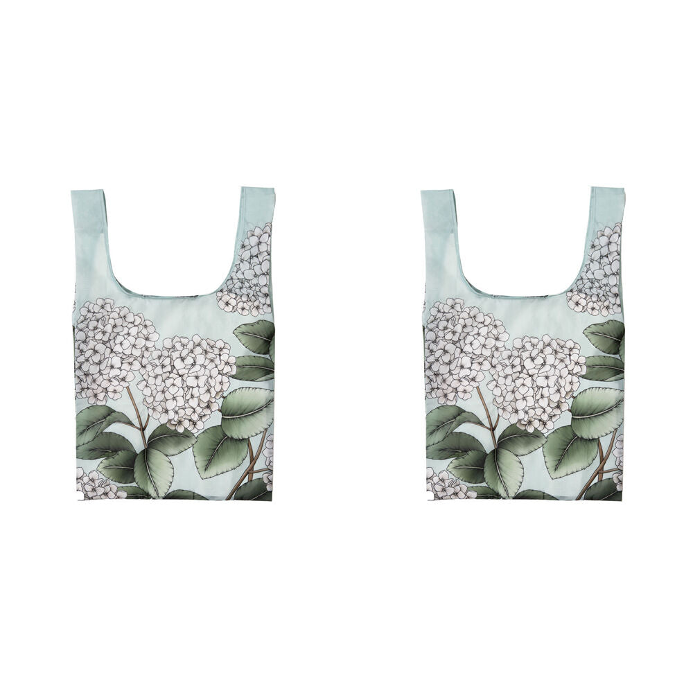 2PK Ashdene Secret Garden Grocery Storage Market Shopping Bag 36x64cm Mint