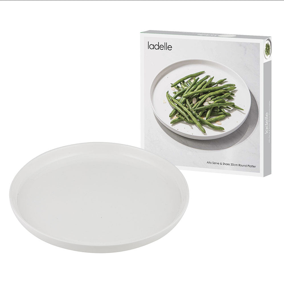 Alto Serve & Share Round Platter Kitchen Serveware 30x3cm