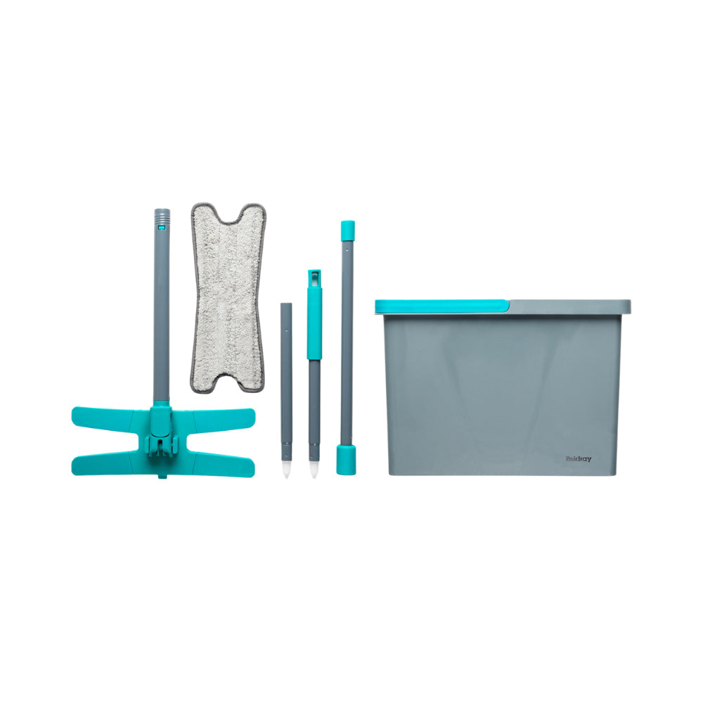 Beldray Pet Plus TPR X-Shape 132cm Cleaning Mop w/Bucket