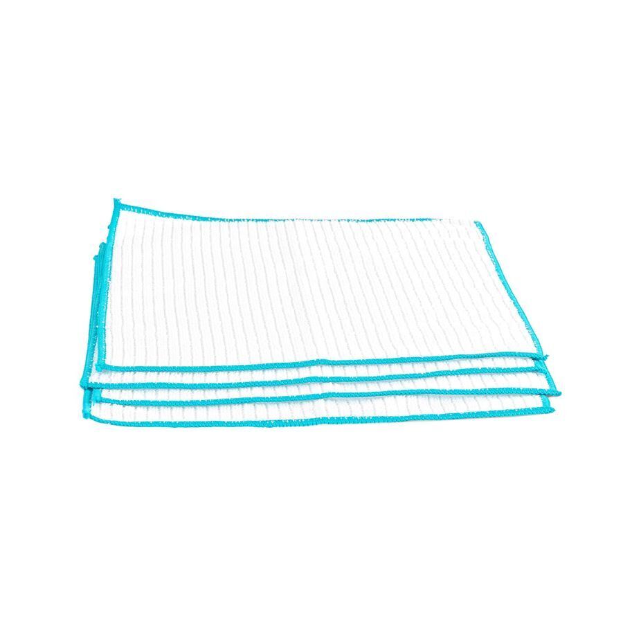2x 4pc Beldray 30cm Antibacterial Home/Bathroom/Kitchen Clean & Fresh Cloths