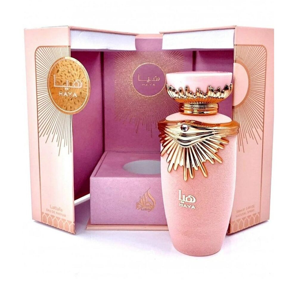 Lattafa Haya Womens Fragrance EDP Eau de Parfum Spray Bottle 100mL