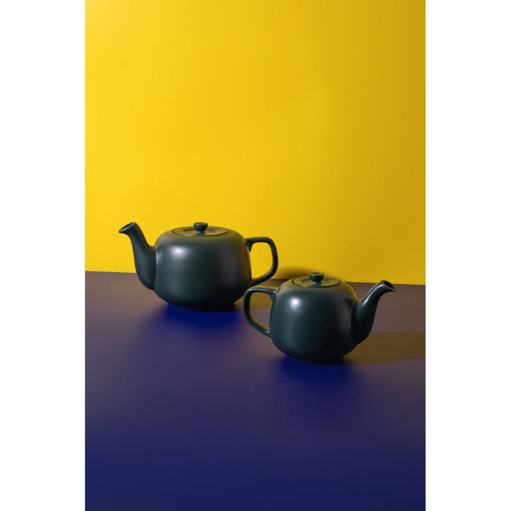 La Cafetiere Stoneware Classic Teapot Kettle 600ml - Green