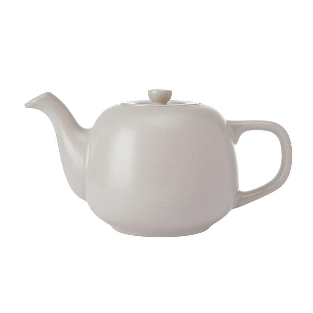La Cafetiere Stoneware Classic Teapot Kettle 600ml - Latte