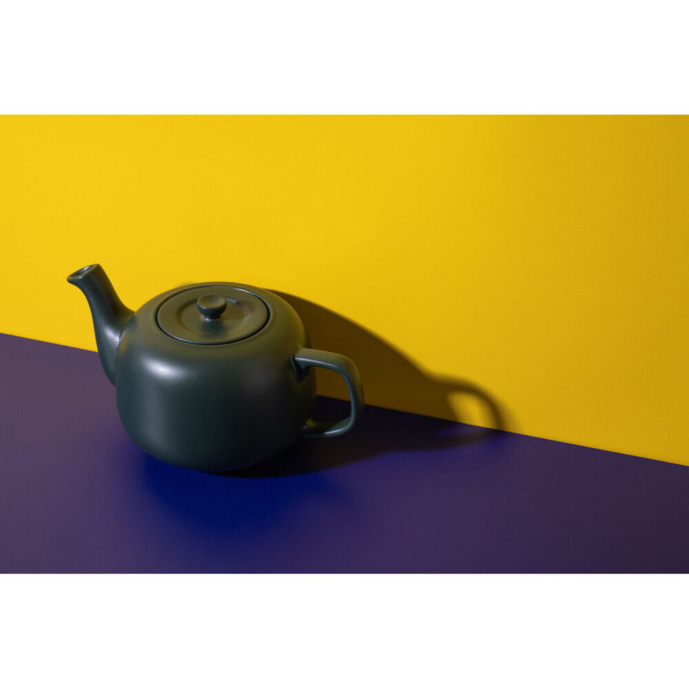 La Cafetiere Stoneware Classic Teapot Kettle 1.2L - Green