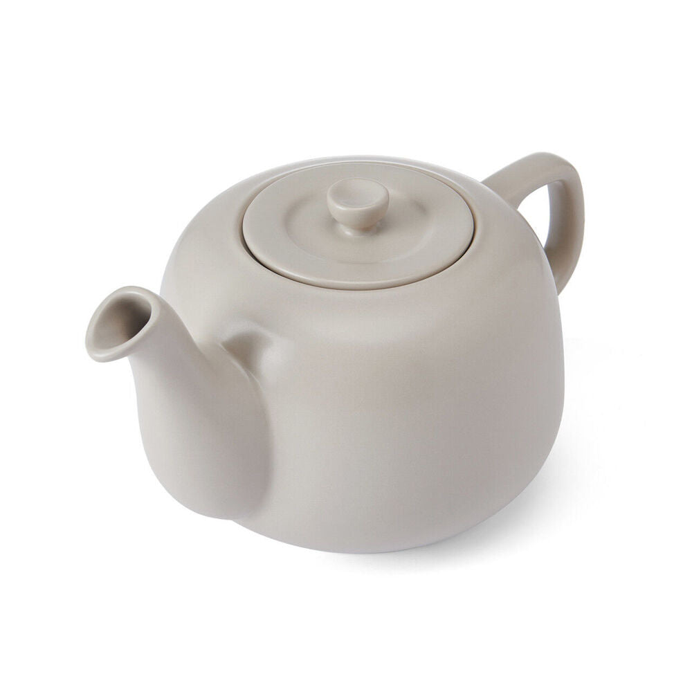 La Cafetiere Stoneware Classic Teapot Kettle 1.2L - Latte