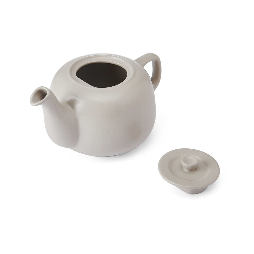 La Cafetiere Stoneware Classic Teapot Kettle 1.2L - Latte