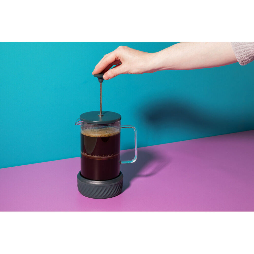 3pc La Cafetiere Zero 8-Cup No Mess French Press - Green