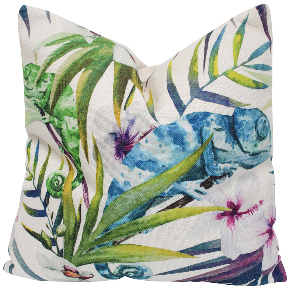 2PK LVD Cushion Chameleon Leaves Home/Lounge Decor 50cm Square