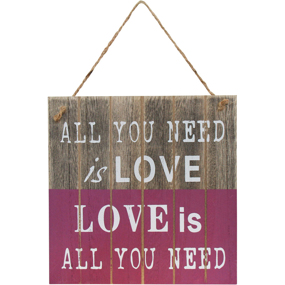 4PK LVD Sign Love Decorative Home/Lounge Decor Wall Art