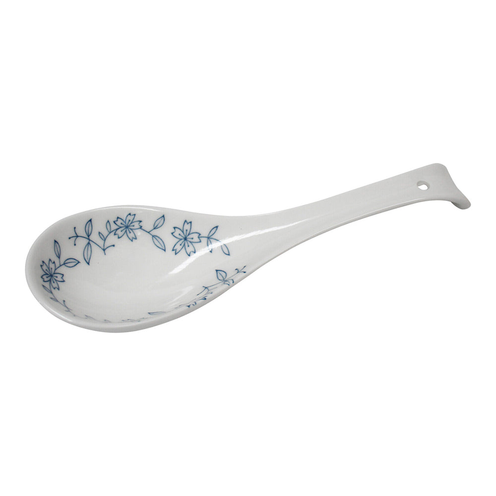 4PK LVD Ceramic 22cm Spoon Vine Tableware Utensil - White