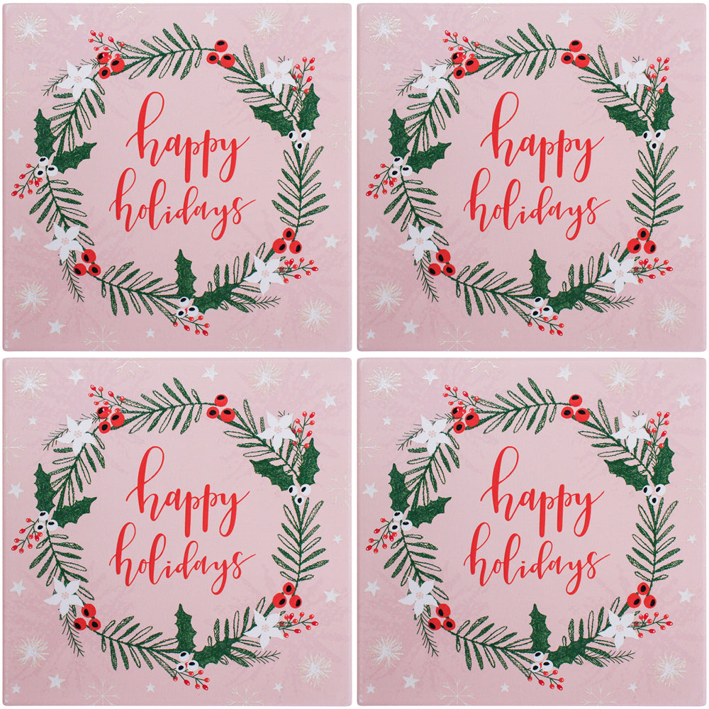4PK LVD Trivet Scandi Christmas Decorative Tableware/Serveware Home Kitchen