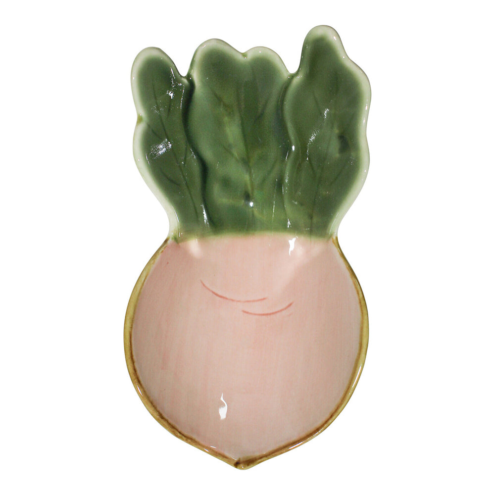 2PK LVD Ceramic 18cm Bowl Radish Serving Dish Dinnerware - Pink