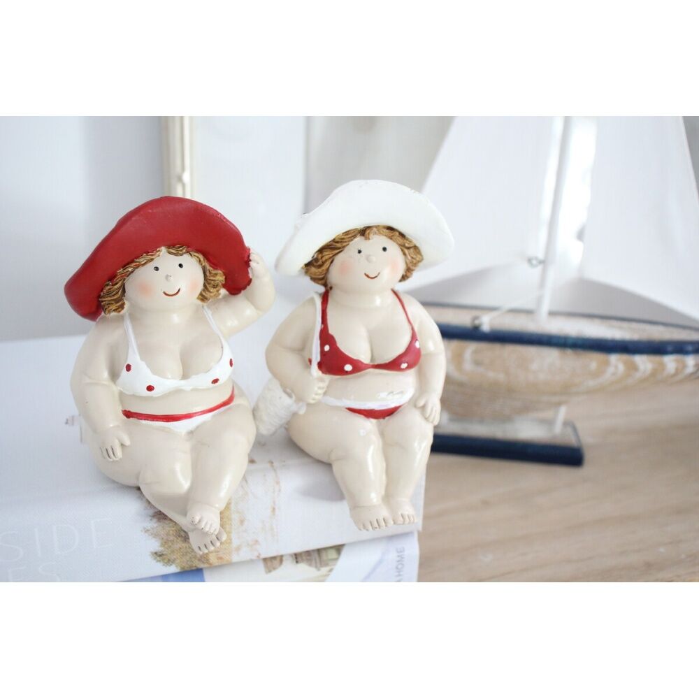LVD MDF 27cm Sailboat Nautical Home Centrepiece Decor Small - White