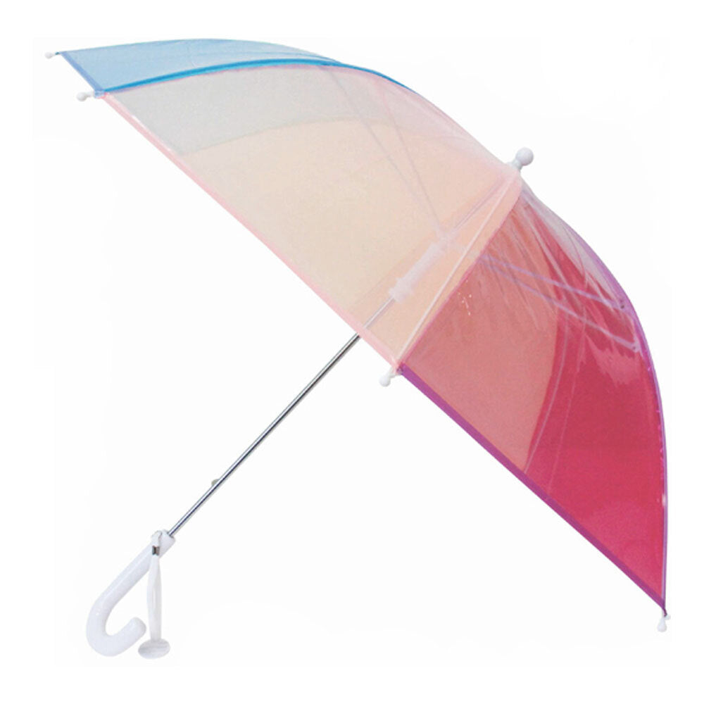 2PK LVD Mix Pastel Clear Kids/Children Umbrella w/ Tag 84cm - Assorted