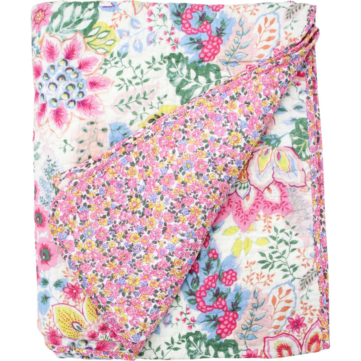 Springtime King Size 230x250cm Bedspread Coverlet Bedding XL