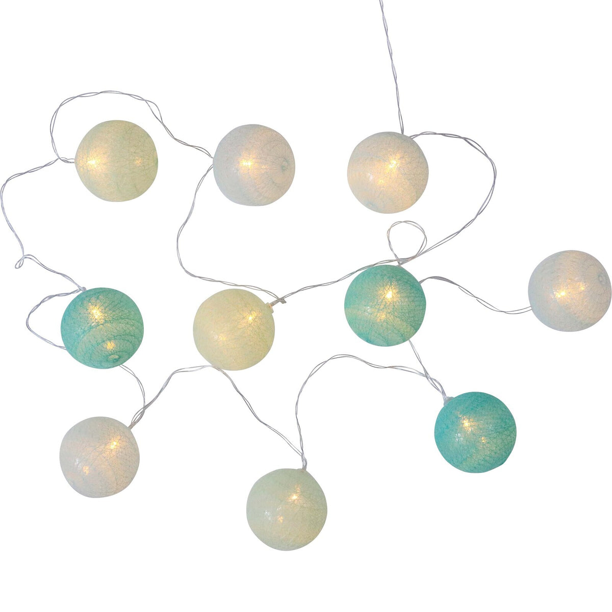 4PK LVD Plastic 2m LED String 10 Lights Aquas Home/Nursery Decor Children/Baby