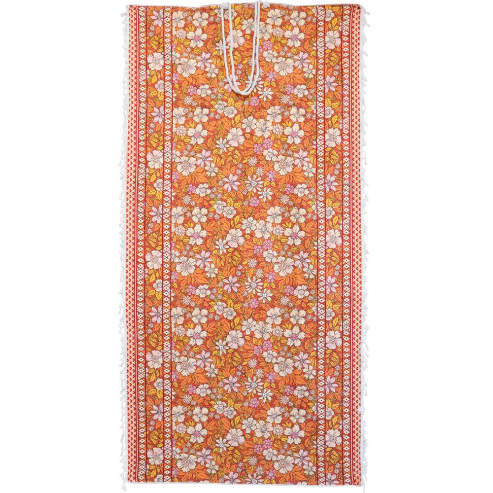 2PK LVD Microfibre Beach Absorbent Towel In Bag 90x180cm - Retro