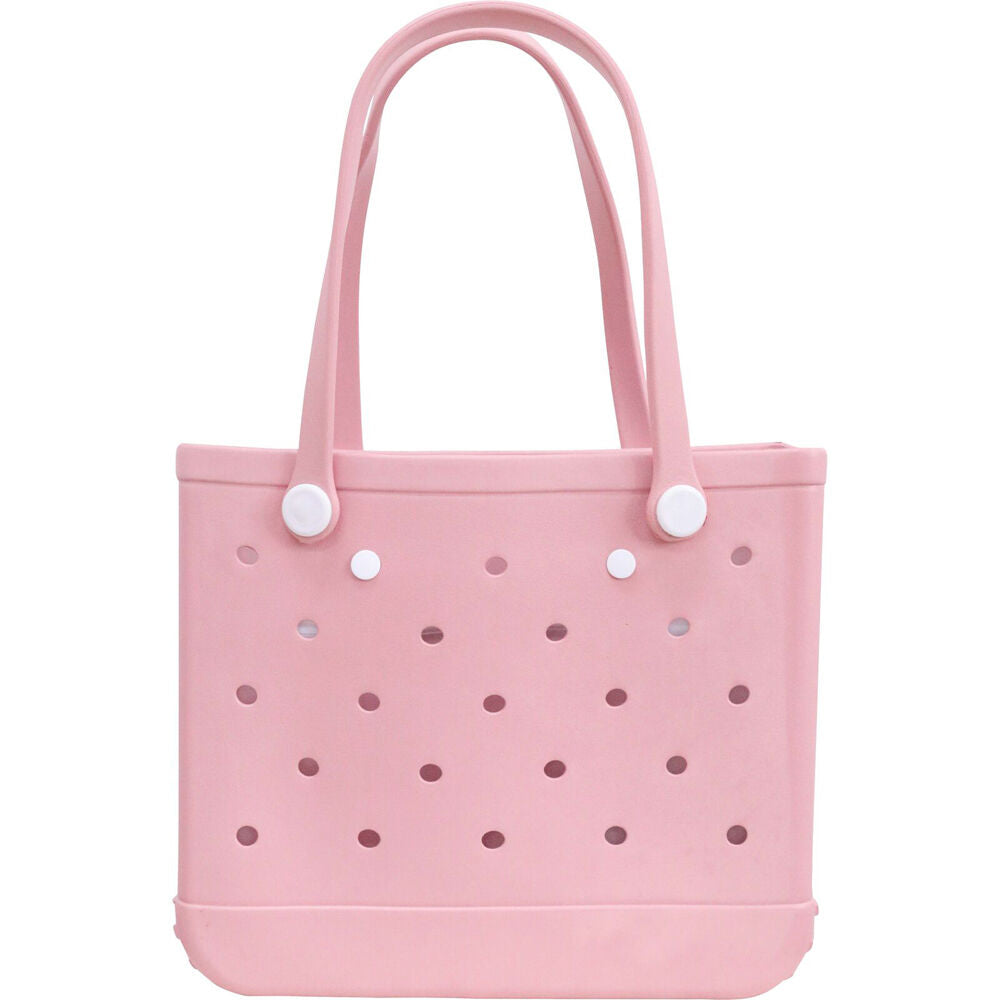 LVD Soft Touch Lightweight Shopping Tote Shoulder Bag 36x32cm Malibu Pink
