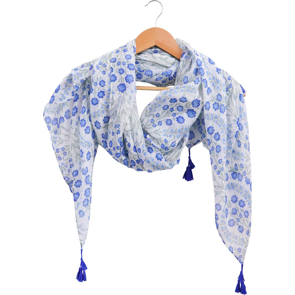 2PK LVD Scarf Sarong William Morris Themed Stylish Womens Fashion