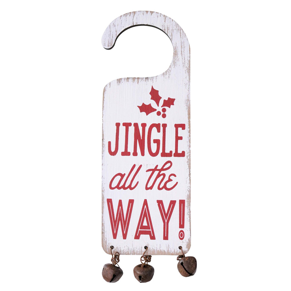 8PK LVD Door Signs Jingle Decorative Display Home Lounge Decor Assorted