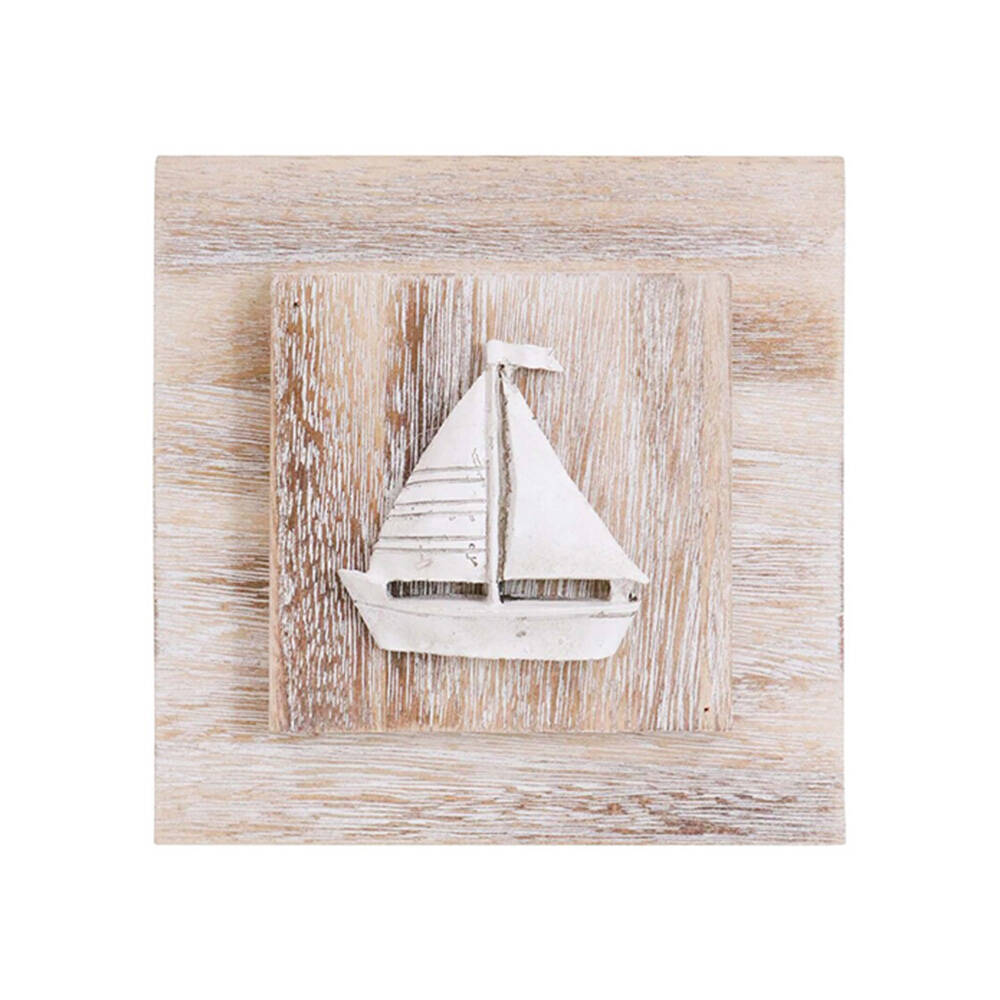2PK LVD Wall Art Natural Hanging Decor 16x16cm Assorted