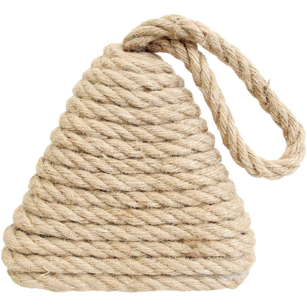 2PK LVD Jute/Concrete Doortsop Rope Pyra Home Decor Nat