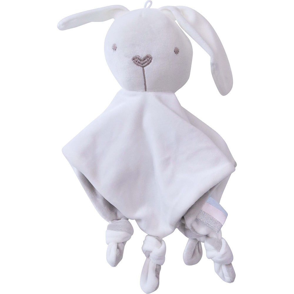 2PK LVD Comforter Blankierattle Bunny Home/Nursery Decor Children/Baby 0+ 23cm