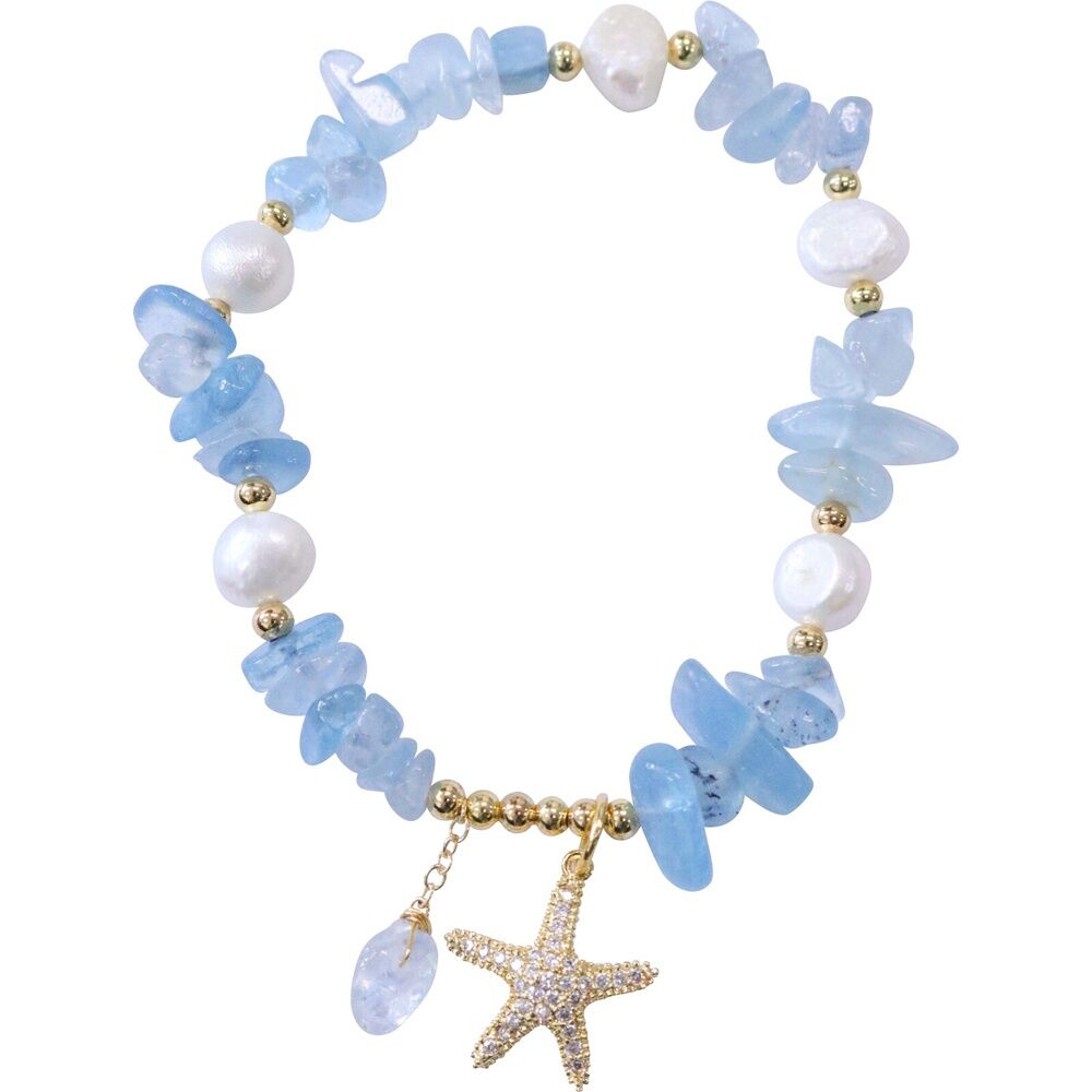 2PK LVD Bracelet Freshwater Pearl Sky Stylish Natural Jewelry