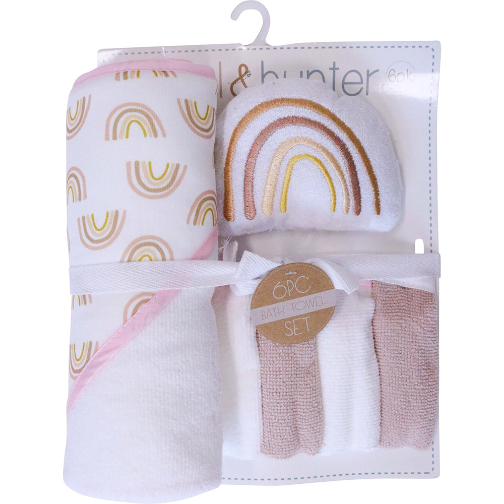 2PK LVD Kids Bathtime Set Rainbow Infant/Baby Interactive Play Toy 0+