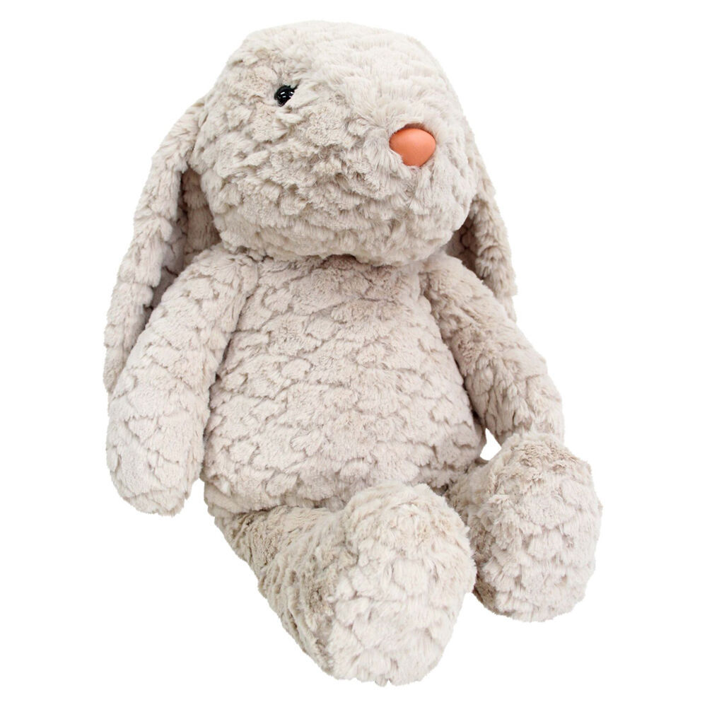 LVD Coffee/Cream Ella Bunny Kids Plush Toy Combo Set Large