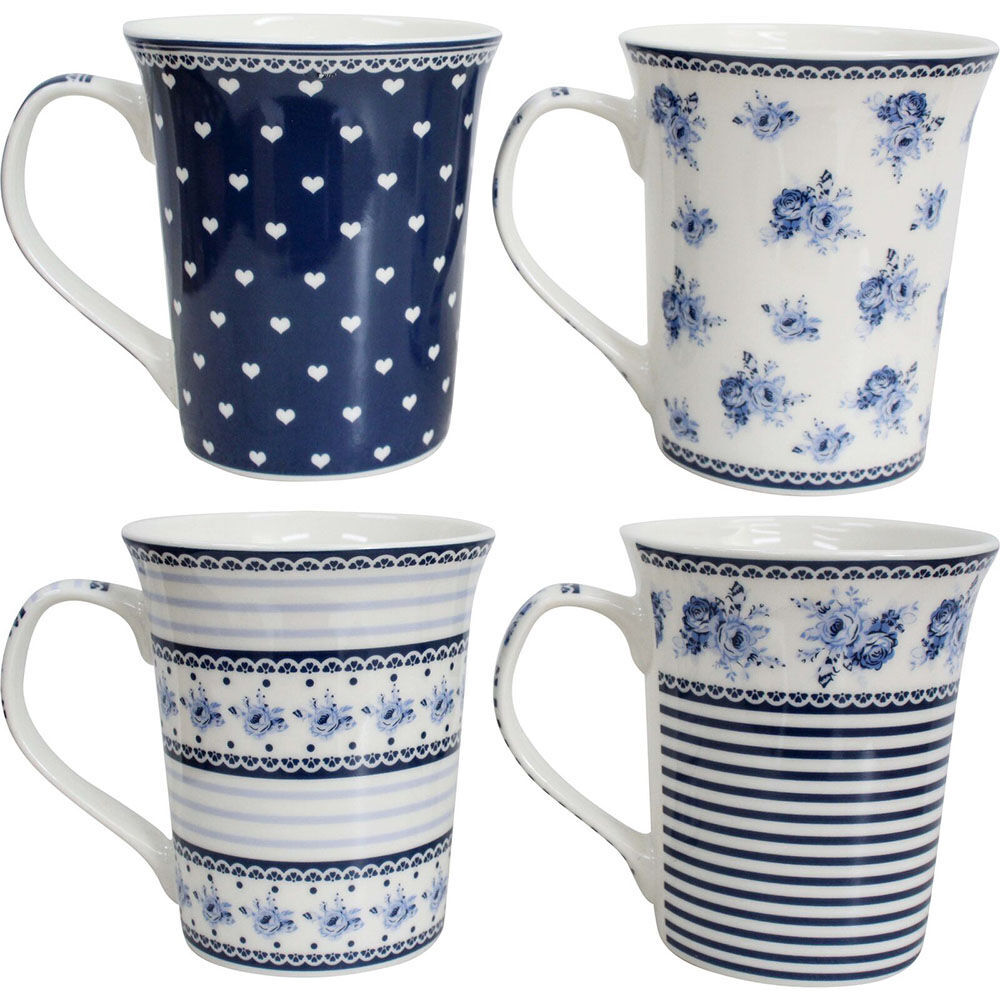 12PK Lavida Ceramic Mugs Le Petite 10.5x9cm - Assorted